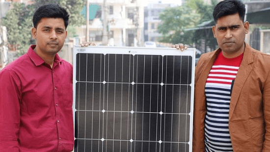 Loom Solar Founders-Amol Anand and Amod Anand.