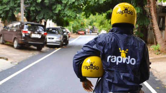 Indian online bike taxi aggregator Rapido