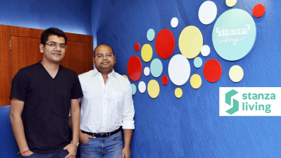 Stanza Living Founders- Anindya Dutta and Sandeep Dalmia