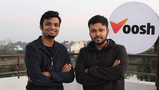 Voosh Technologies founders: Priyam Saraswat and Kshitiz Sanghi