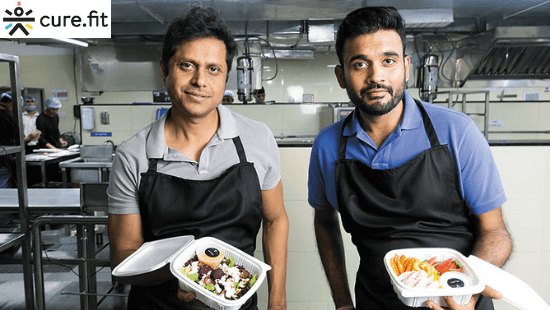 Curefit Founders: Ankit Nagori and Mukesh Bansal