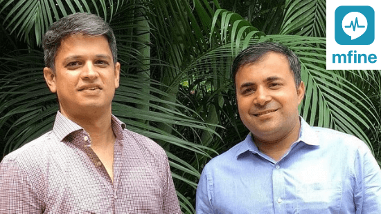 MFine Founder: Prasad Kompalli and Ashutosh Lawania: