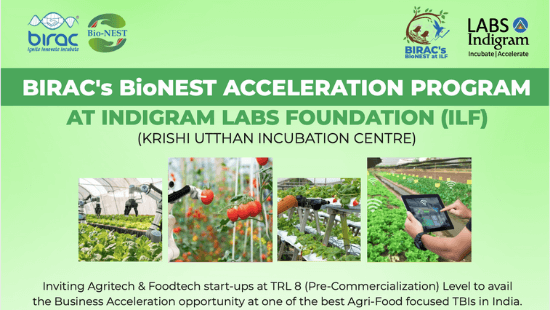 BIRAC’s BioNEST Start-up Acceleration Program