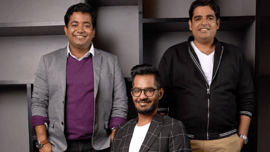 Unacademy founders: Roman Saini, Gaurav Munjal, and Hemesh Singh