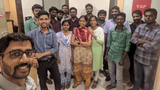 Chennai-based fintech startup Yap