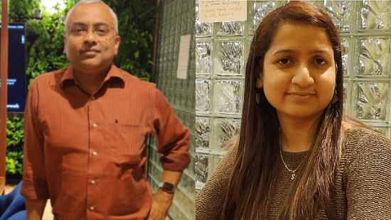 GoSeeko Founders: Chandrabhanu Pattajoshi and Sonam Choudhary