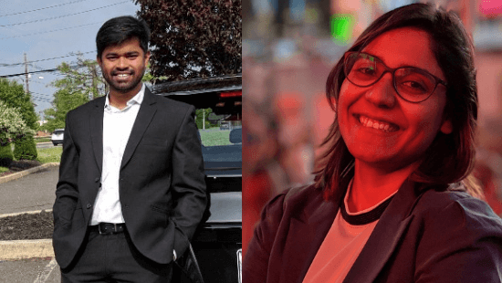 YourMauka Founders: Sanghita Dey and Rajrishi Makur