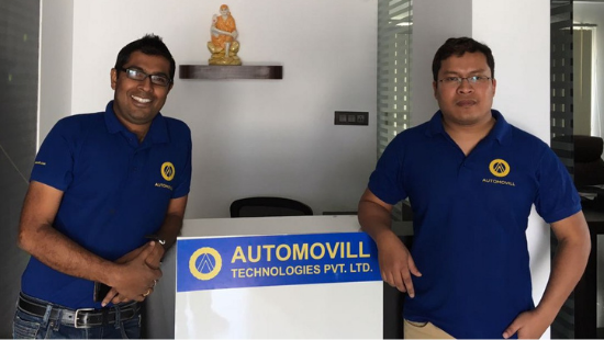 Automovill Founders: Mridu Mahendra Das and Chinmay Baruah