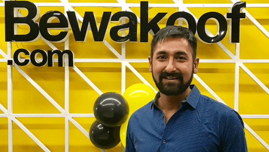 Bewakoof Founder:Prabhkiran Singh