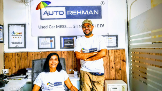 AutoRehman Founders: M. Rehman and Tasneem