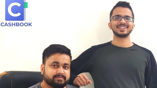 Fintech Startup CashBook Founders: Vivek Kumar and Ashutosh Pathak