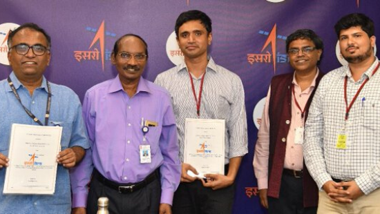 Spacetech Startup AgniKul Cosmos Founder: Moin SPM, Srinath Ravichandran, and Professor SR Chakravarthy