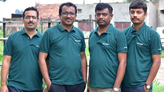 VilCart Founders: Prasanna Kumar C and Amith S Mali
