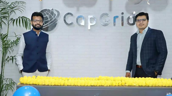 Co-founders at CapGrid 