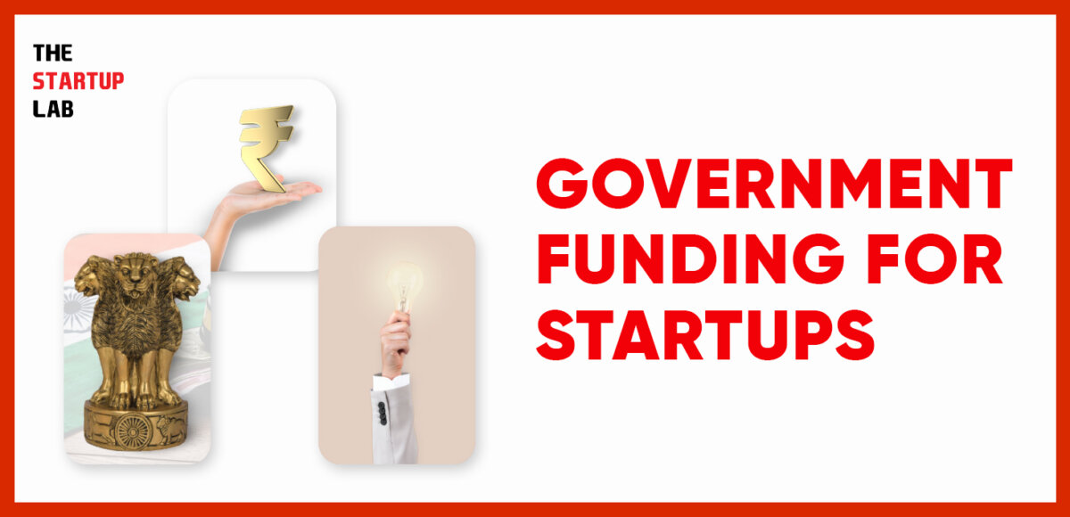 Government funding for startups in india