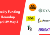 Weekly Startup Funding